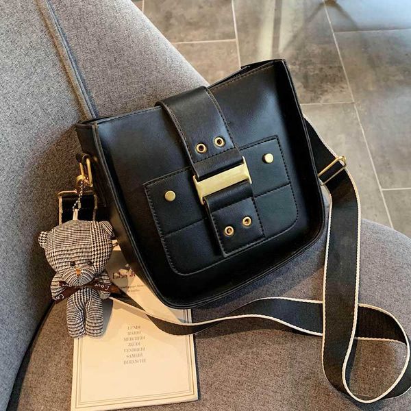 

original design fashion retro saddle bag&fashion wide shoulder strap cross bag handbag width 20.5cm height 20cm thickness 10.5cm