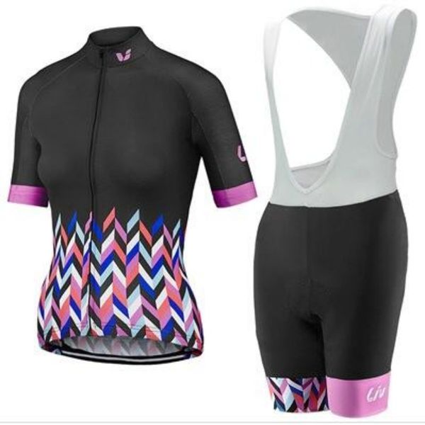 

2020 new liv cycling jersey set woman cycling clothes racing bicycle clothing breathable mtb bike clothes ropa bicicleta, Black;red