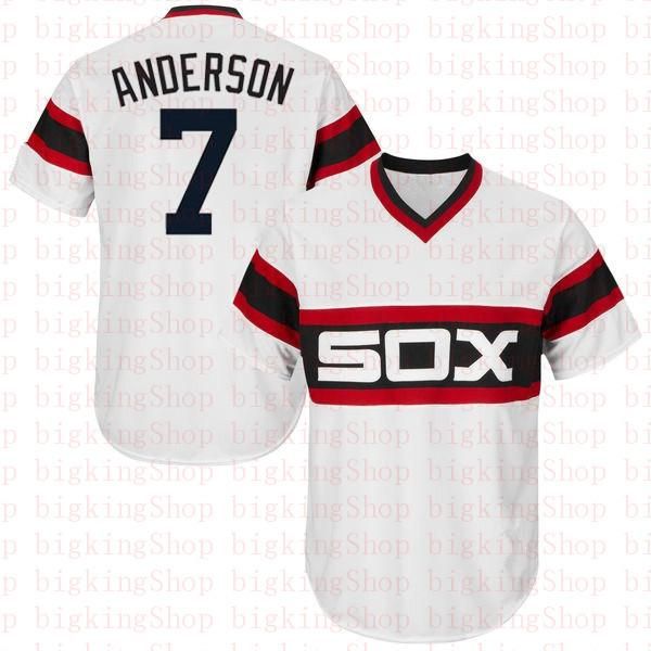 

Chicago 7 Tim Anderson White Sox baseball Michael 45 Todd Frazier 10 Yoan Moncada Majestic Black Alternate Jersey2020