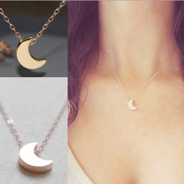 

Summer jewelry fa hion cute equin charm tar moon pendant necklace for women gift666