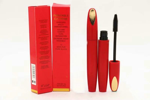 

Gift brand new makeup eye ma cara white red box waterproof ma cara black 090 ma cara make up 50pc