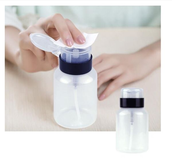 

sace lady 200ml nail polish remover liquid press cleaner empty pump dispenser bottle