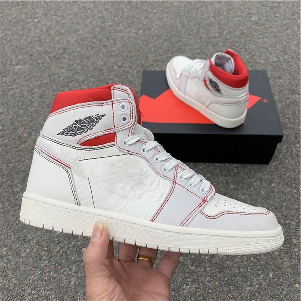 

2019 новое поступление jumpman 1 high og оранжевый розовый olive green top 3 royal баскетбольных кроссовок 1s мужчины женщины кроссовки разм