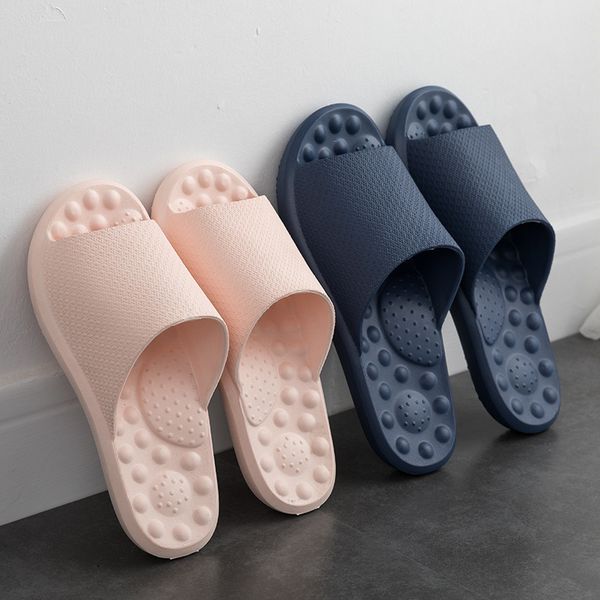 

women summer home slippers 2019 fashion lovers indoor flat shoes non-slip massage slipper slides beach flip flop sh021502 mx200425, Black