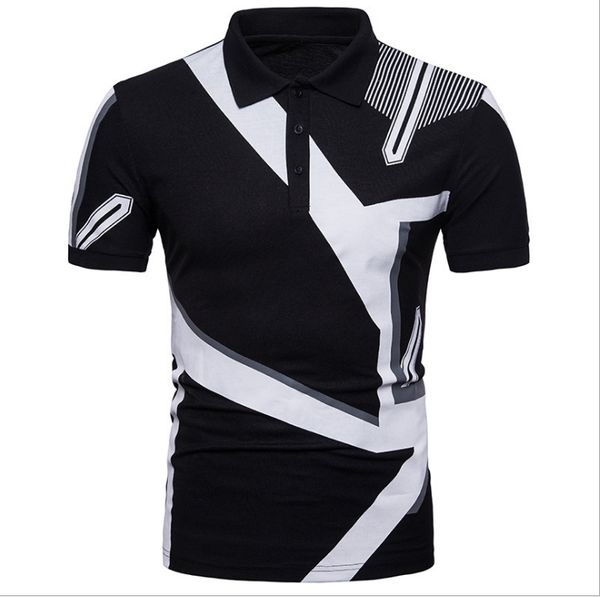 

Men's Fashion Polo Shirt 2020 Summer New Trend T-shirt Breathable Clothes Men's Short Sleeve Polos Size S-2XL