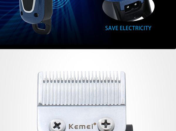 

kemei electric hair trimmer for men professional rechargeable hair clipper haircut machine lcd display newclipper eoxwk