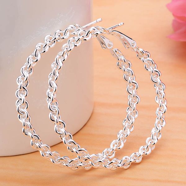 

classic lady silver color round small hoop earring for women alloy trendy jewelry wholesale earings women accessories 2020 hot, Golden;silver