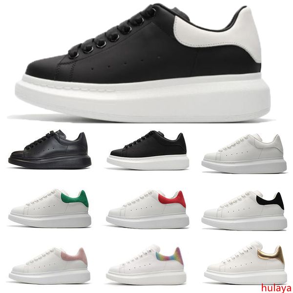 

дизайнер мужчины женщины повседневная обувь мода смарт платформа кроссовки квартиры толстая подошва бархат кожа прогулочная платформа роскош