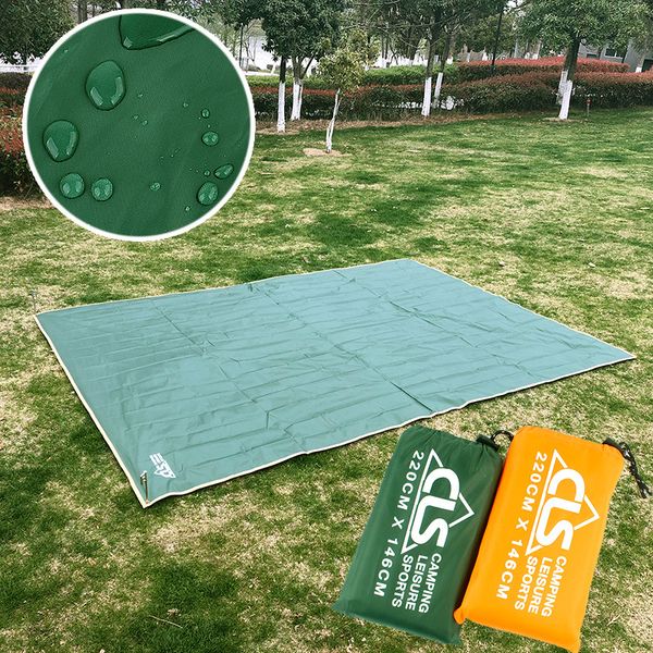 

outdoor tent multifunctional ground sheet foldable camping mat waterproof pad for picnic
