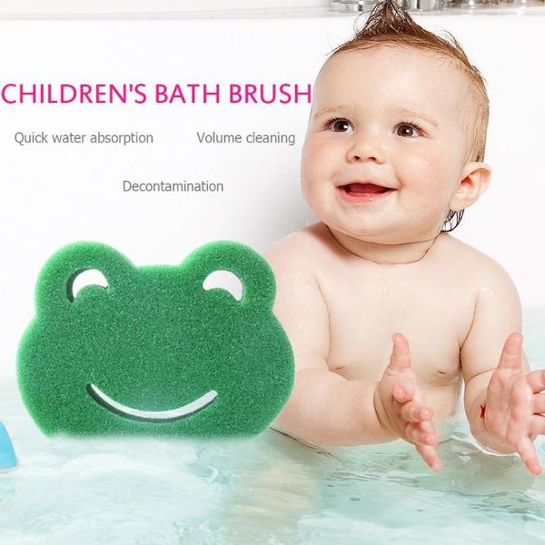 

baby soft sponge bath brushes kids cartoon shape bathing shower products children bathroom rubbing brush infant drawing tool toy