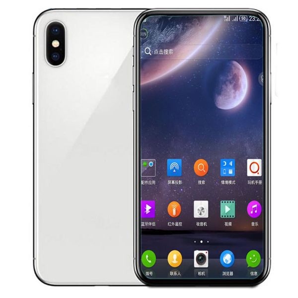 

6 5 inch goophone x max quad core mtk6580 1gram 4grom 3g dual im how fake 4g lte cell phone green tag ealed