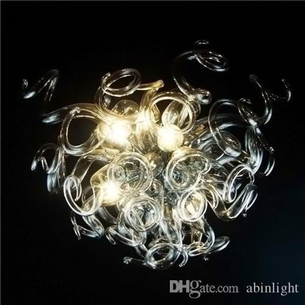 

white small turkish style ce/ul certificate energy-saving blown murano glass art deco crystal led chandelier customized lighting fixture