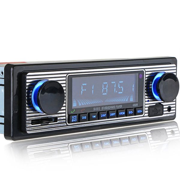 

fm автомобиля lcd дисплей aux mp3-плеер стерео радио классический usb bluetooth vintage music audio