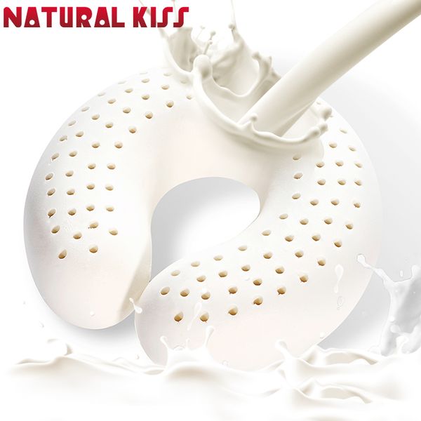 

latex neck breathable u-shape travel pillow neck memory latex orthopedic cushion business airplane support sleep soft pillows