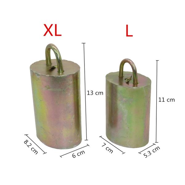 

1 pcs poultry stocking large thickened cattle sheep copper bells livestock animal husbandry copper bells sound loud brass bell other pet sup