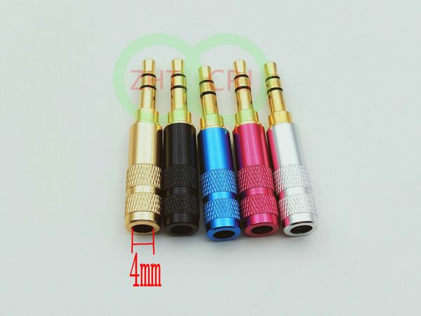 Mini-3,5-mm-Stereo-Stecker, Reparatur-Kopfhörerstecker, Metall-Audio-Löten