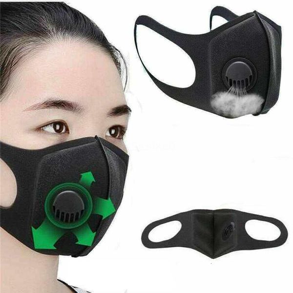 

dhl shipanti breathable valve sponge masks washable reusable anti dust for face pm2.5 mask afe45 xvo6
