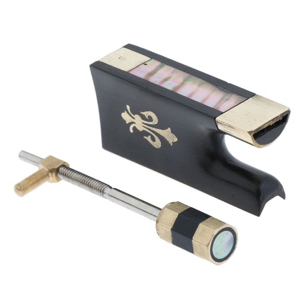 

1 set violin fiddle bow for 3/4 4/4 size violin fiddle ebony frog bow