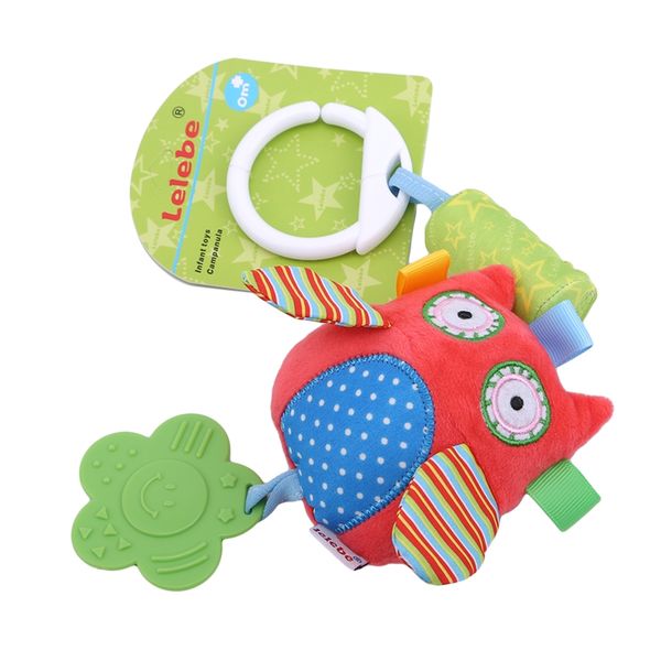 

baby toys 0-12 months rattle toy rattles cute animal develop baby intelligence activity grasping toy hand bell teether