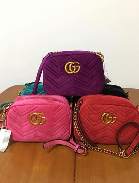 

a3 marmont brand 2018 new arrived handbags women bags designer small messenger velour bags feminina velvet girl bag ing