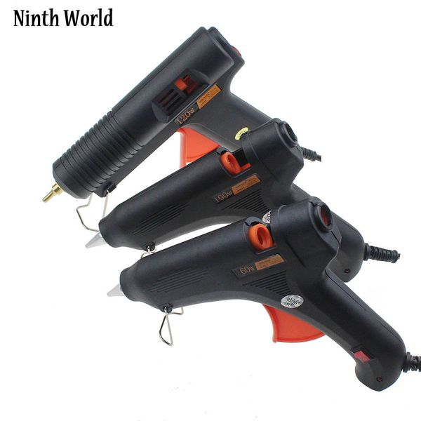 

ninth world melt glue gun 20w/25w/60w/100w/120w switch temperature control repair tool with 10pcs 7mm / 11mm glue sticks