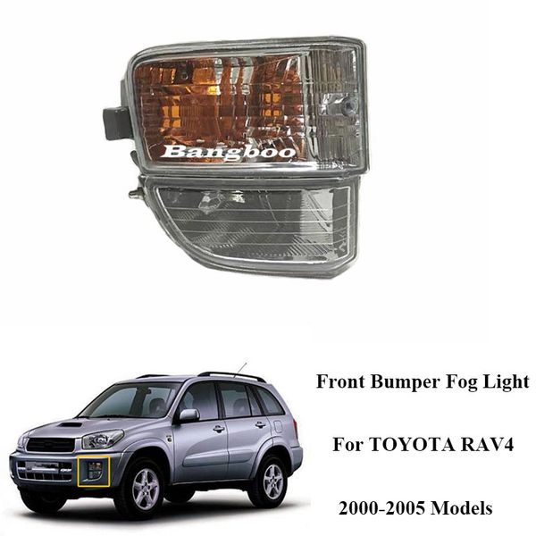 

front bumper fog light front fog lamp for rav4 aca21 2000-2005
