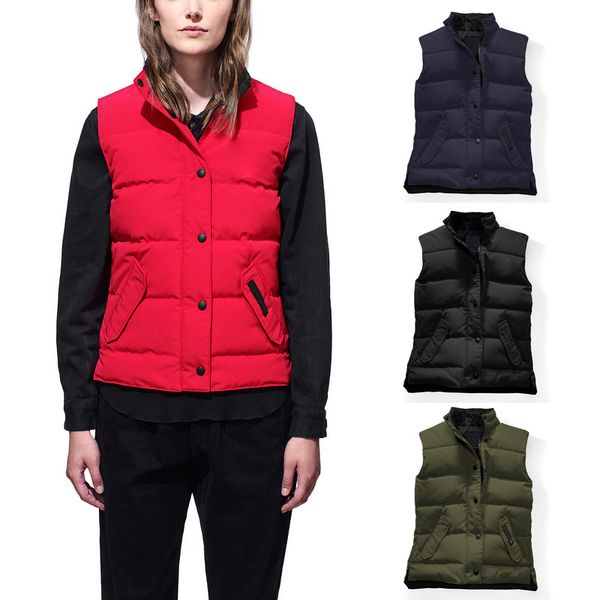 

classic style canada women jacket tyle vest black down jacket outdoor sport daunenjacke parka casual outfit men coat goose doudoune