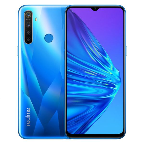 

realme 5 Global Version 3GB 64GB 6.5 '' Moblie Телефон Snapdragon 665 12MP Quad камеры мобильного телефона 5000mAh VOOC 10W Быстрое зарядное устройство