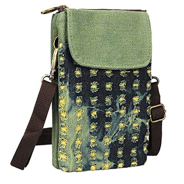 

small crossbody purse travel shoulder bag with 2 straps multi pockets wallet pouch