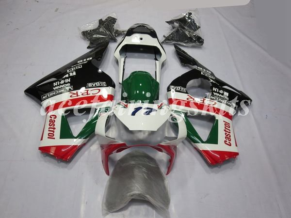 

4 gifts injection mold new abs motorcycle full fairings kit fit for honda cbr954rr 2002 2003 02 03 954rr cbr954 bodywork set number 17