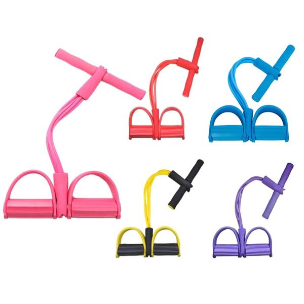 

тренажерный зал 4 tube сопротивления резинки педаль тренажер sit-вверх прицепные expander d5ba