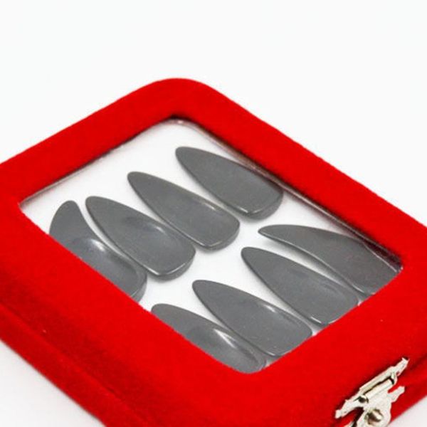 

pure natural black ox horn high-grade nail extra thick groove nail zither for beginners practice finger picks zither accessories