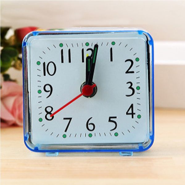 2020 Small Square Trip Bed Compact Travel Quartz Fashion Bedside Small Square Trip Bed Compact Travel