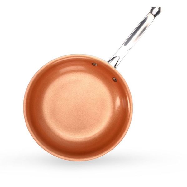 

non stick koekenpan koperen pan koekenpan met coating pan oven geschikt inductie wok titanium koekenpan other bakeware