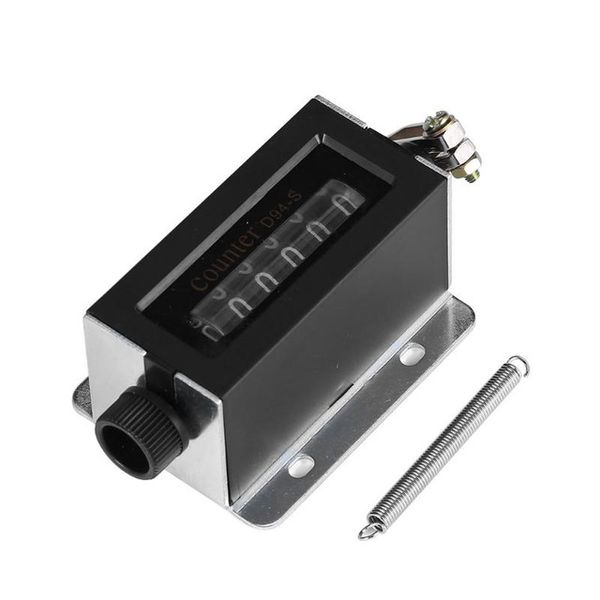 

d94-s 6 digit resettable mechanical pulling counter digital rolling wheel counter mechanical length meter roller counter tools