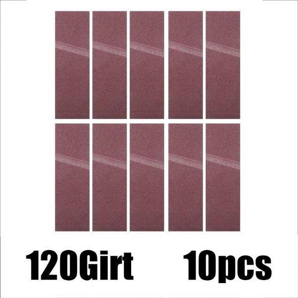 

10pcs 40-1000 grit 75 x 533mm sanding belt lapped 3 x 21inch abrasive sandpaper aluminum oxide woodworking tools