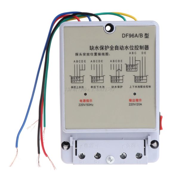 

df-96a df-96b automatic water level controller pump controller cistern cistern automatic liquid switch with 3 probes