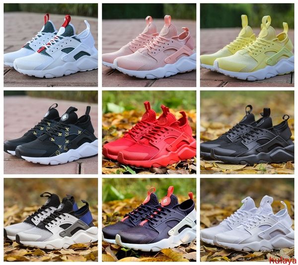 

new air huarache 4 iv ultra running shoes for men women all red huraches huaraches mens trainers hurache sports sneakers 36-45