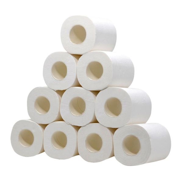 

roll paper hollow replacement print toilet paper table kitchen soft towel for bathroom/office/restautant daily use 2020
