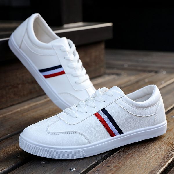 

new price fashion canvas casual white shoes mens brogue shoes loafers man business work men's 39-44, Black