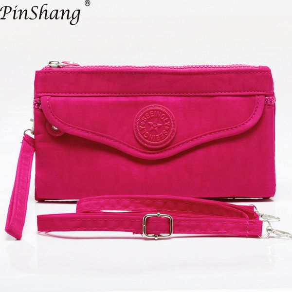 

pinshang simple retro clutch bag women handbag fashion large capacity handbag zipper envelope package bags for women 2018 zk40