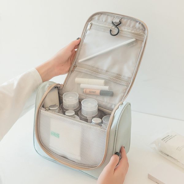 

waterproof travel organizer bag women cosmetic bag hanging travel makeup bags washing toiletry storage bags make up cases