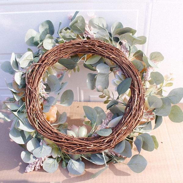 

artificial succulent flower wreath garden hanging wreath for home wall front door wedding decor other festive party supplies