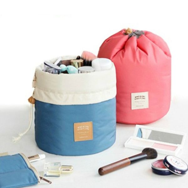 

multifunction oxford cosmetic bag women's makeup bag adjustable rope buckle baby supplies storage bag 6 colors