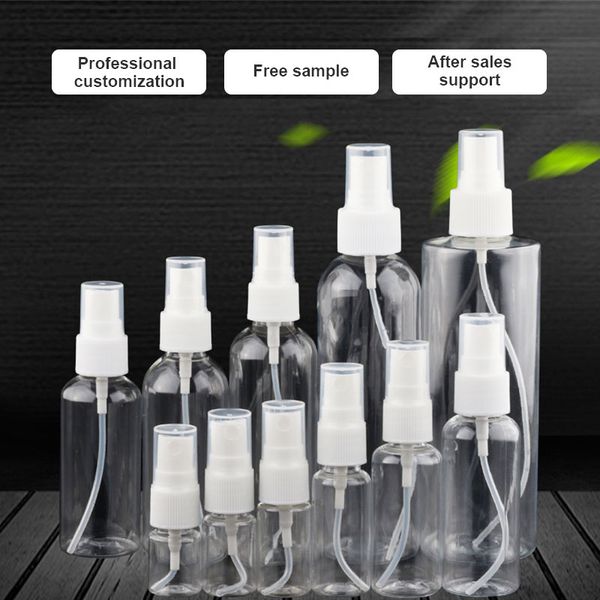 

sprinklers for disinfectant 5ml-250ml portable alcohol disinfection sanitizer disinfect spray packiing bottle clear bottles refillable w1101