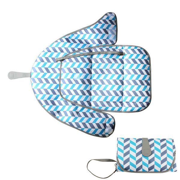 

baby portable can folding diaper changing pad waterproof mat bag travel storage