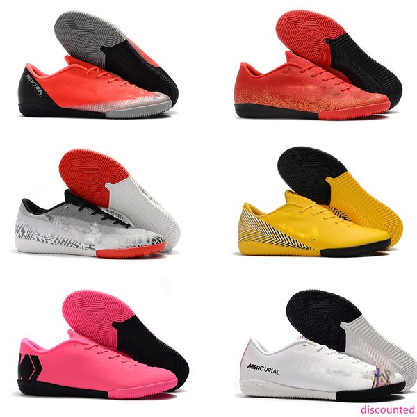 

2020 durable mens vaporx 12club ic soccer cleats indoor soccer shoes mercurial superfly neymar cr7 football boots ronaldo scarpe calcio