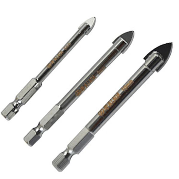 

laoa 6mm 8mm 10mm ceramic drill bit set match electric drills drilling glass ceramic granite other rigid material