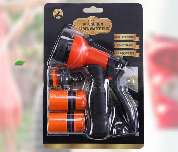 

8 spray patterns sprinkler head garden water gun garden hose nozzle car washing water guns