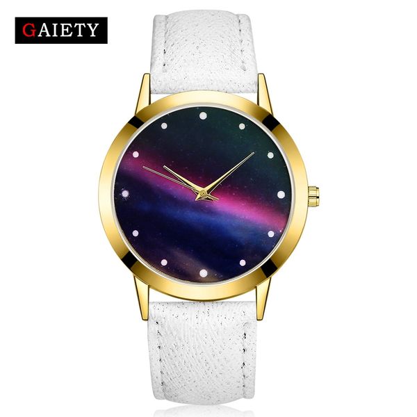 

fashion 2019 starry sky leather band analog quartz round wrist watch watches valentine gift crystal stainless steel dropship %9, Slivery;brown